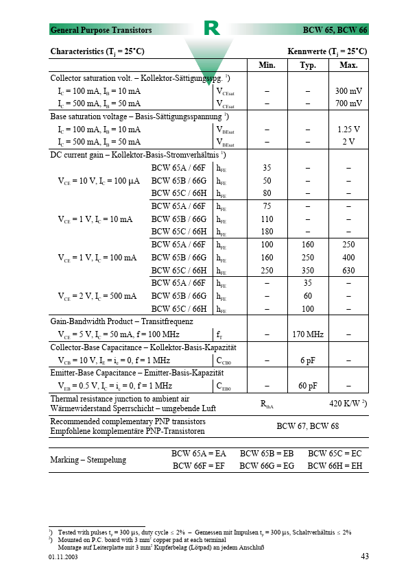 BCW65C