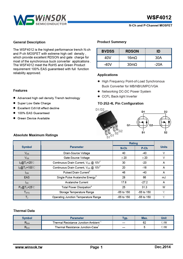 WSF4012