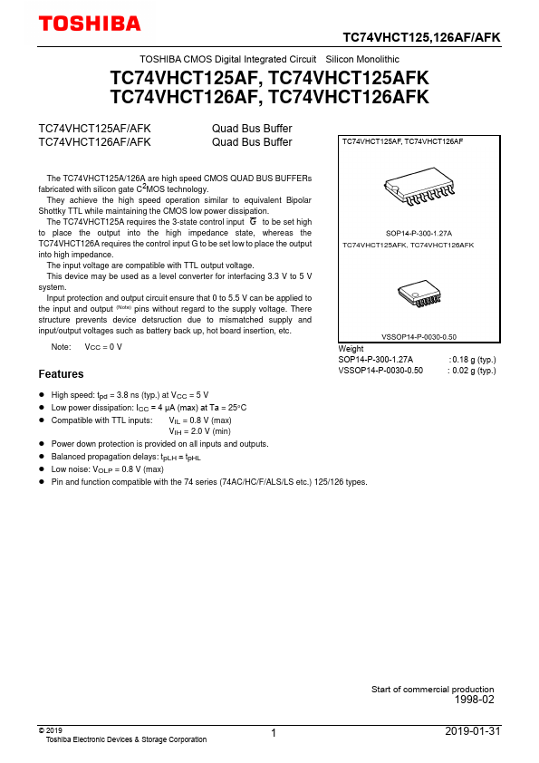 TC74VHCT126AF