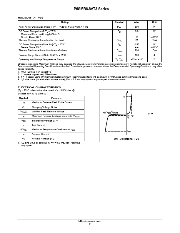 P6SMB100AT3