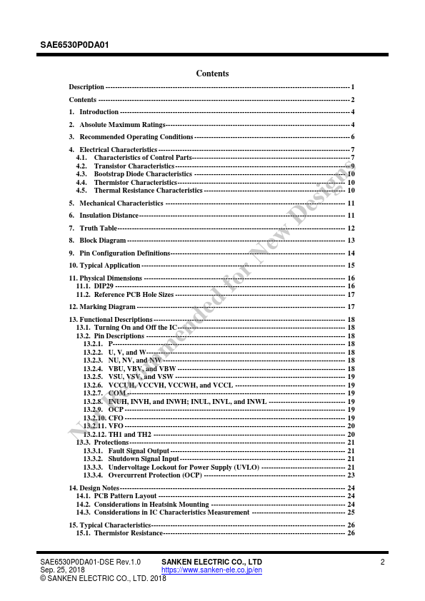 SAE6530P0DA01 page 2 preview
