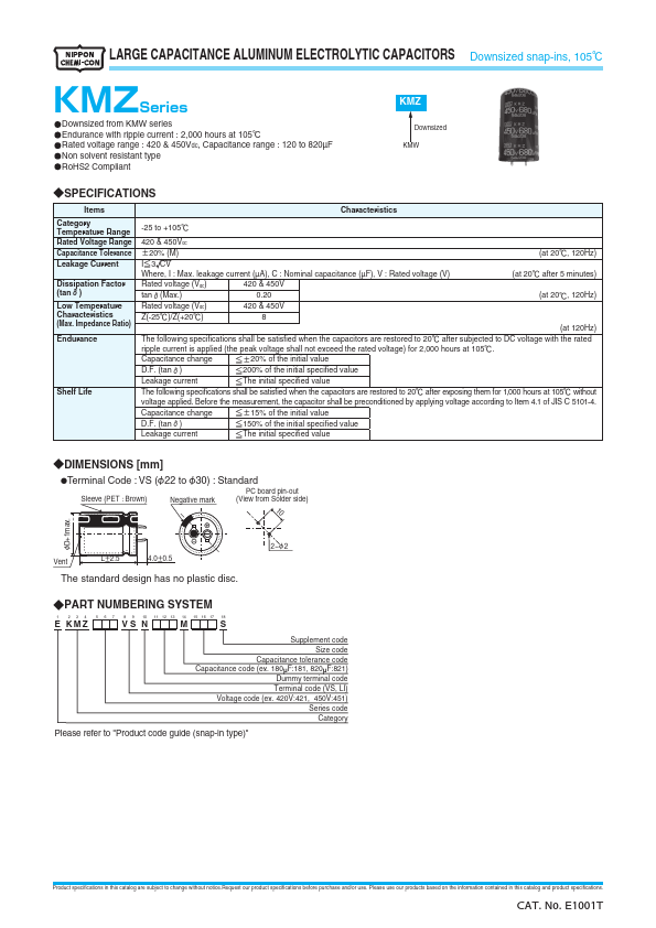 EKMZ451VSN271MR25S