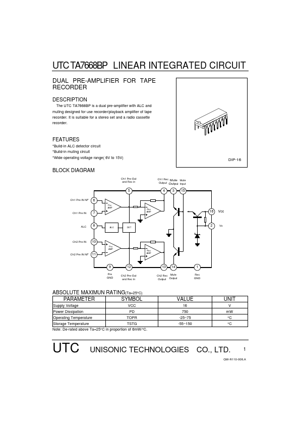 TA7668BP