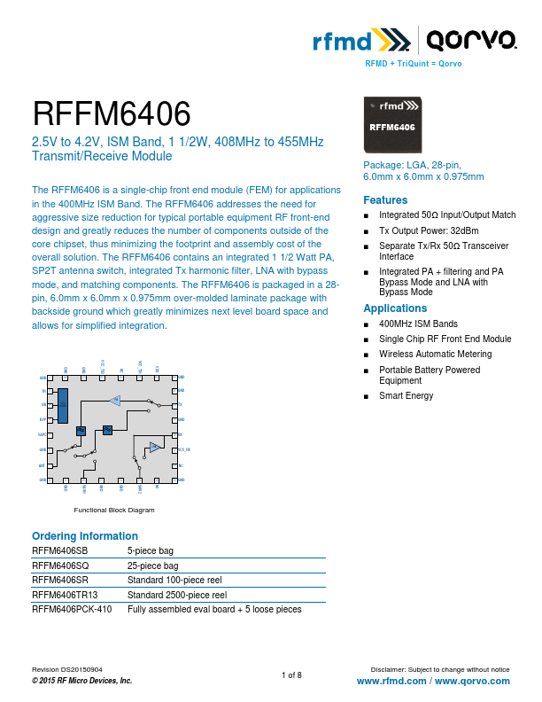 RFFM6406