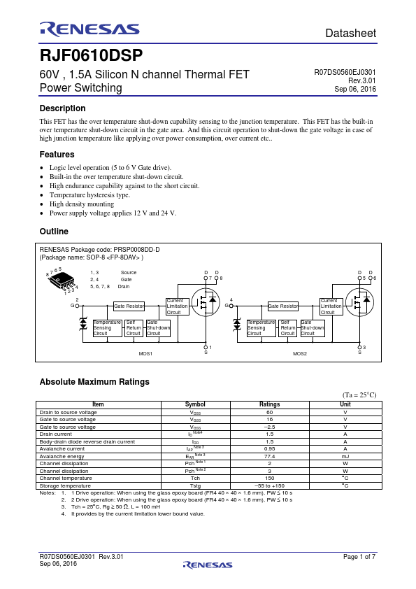 RJF0610DSP