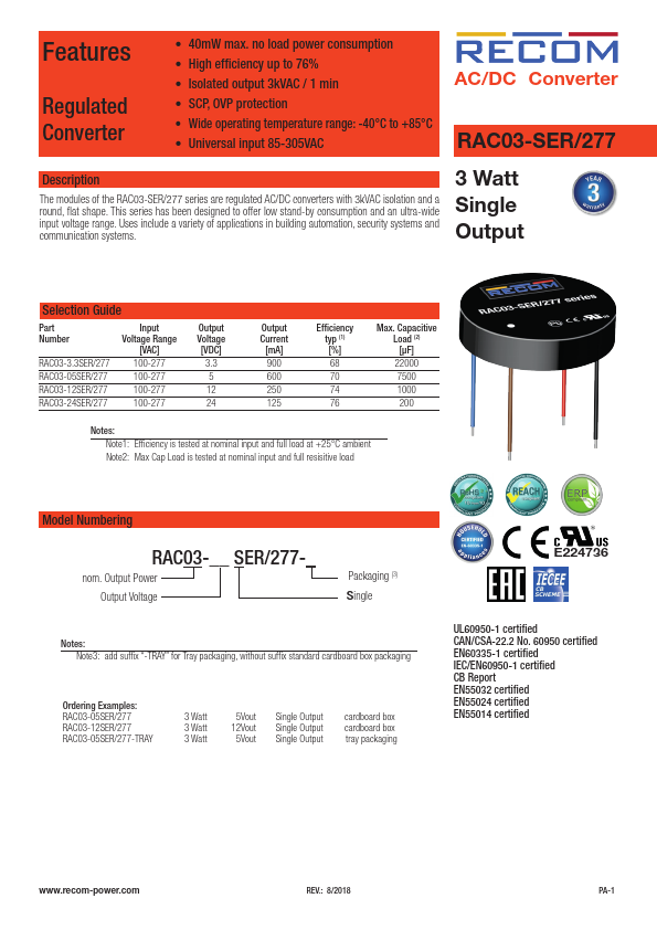 RAC03-05SER-277