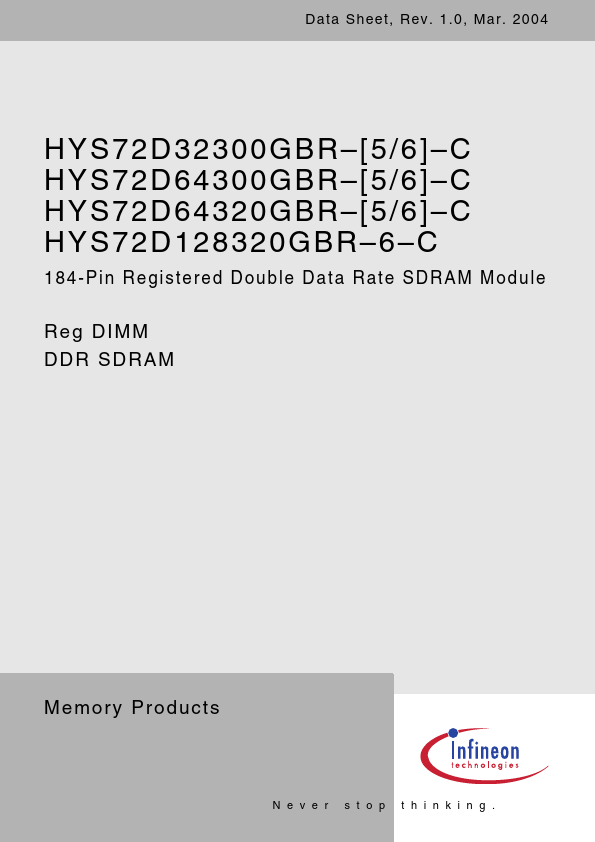 HYS72D64320GBR-6-C
