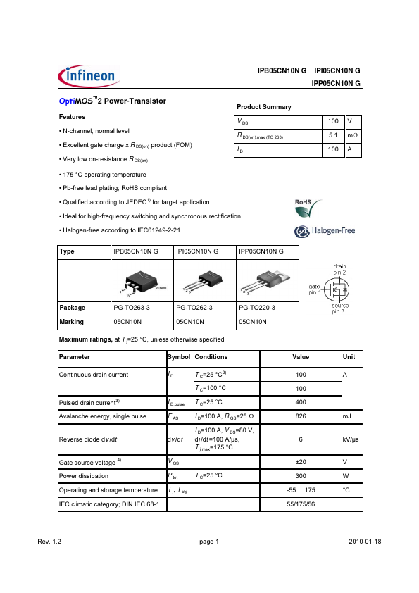 05CN10N Datasheet Preview