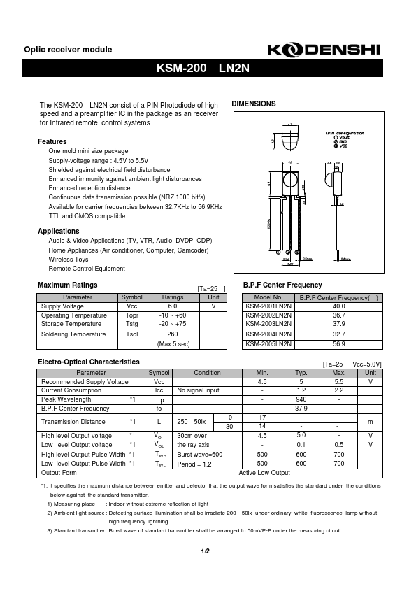 KSM-2005LN2N