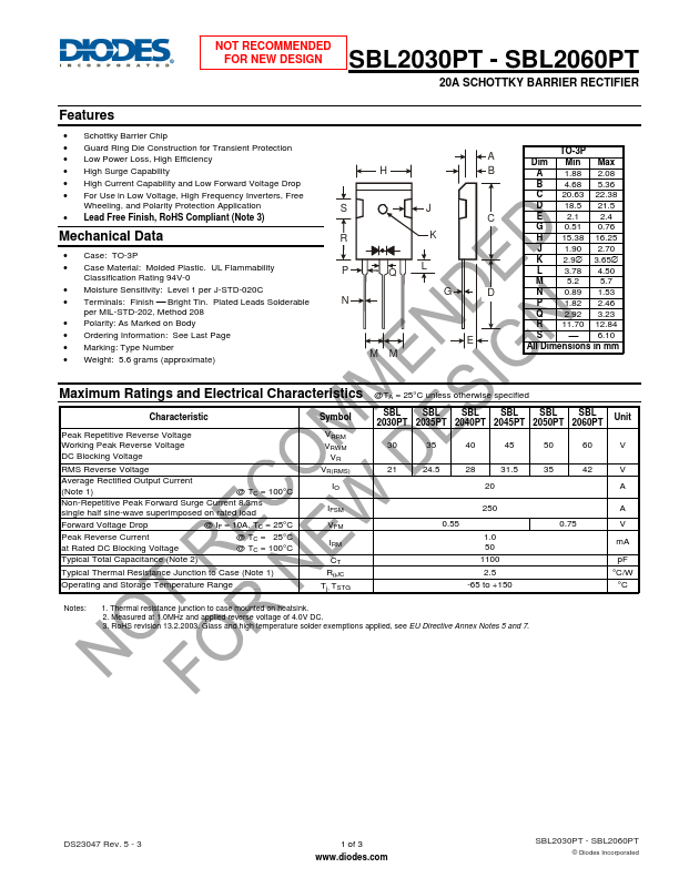 SBL2030PT