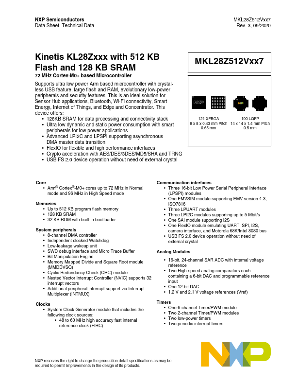 MKL28Z512VDC7