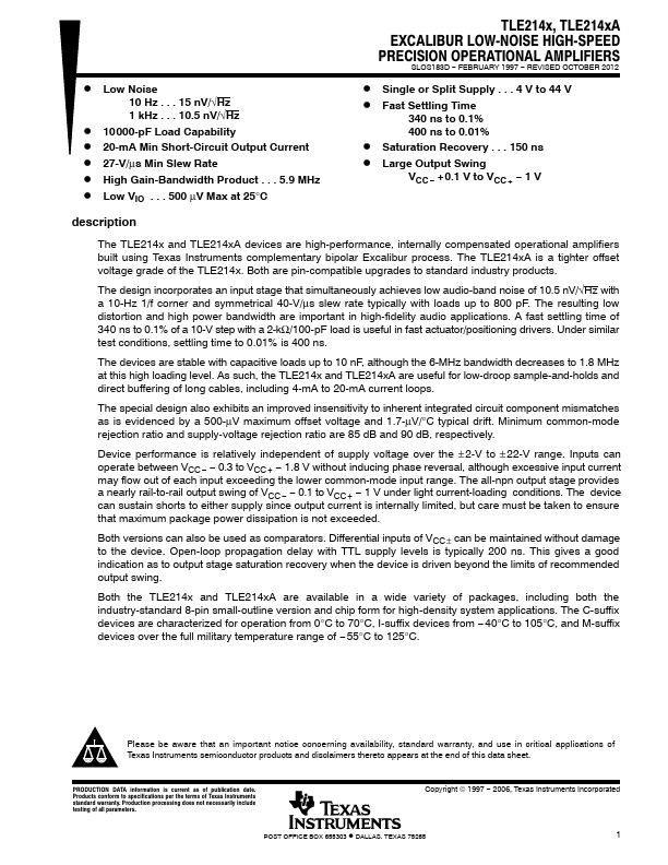 TLE2144A