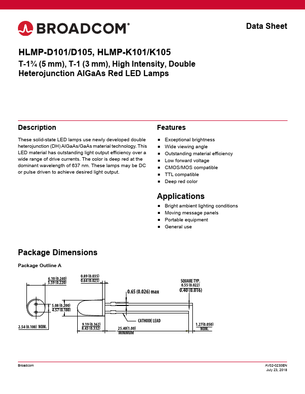 HLMP-D105