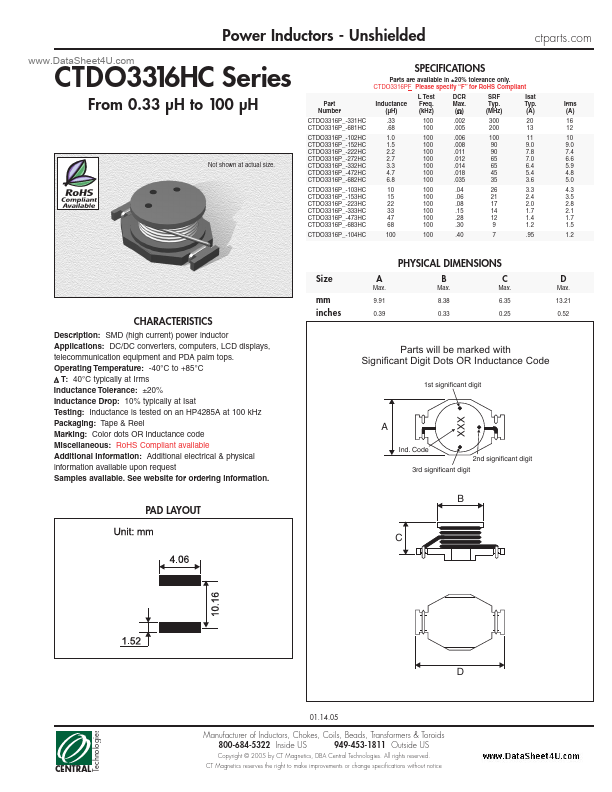 CTDO3316HC