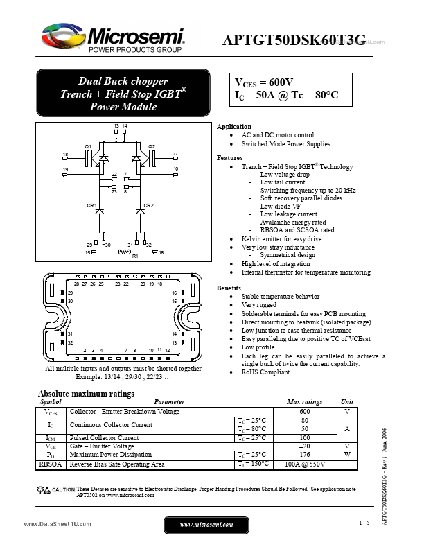 APTGT50DSK60T3G