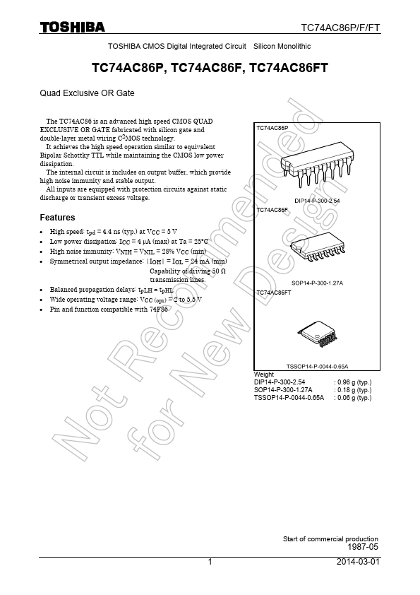 TC74AC86P