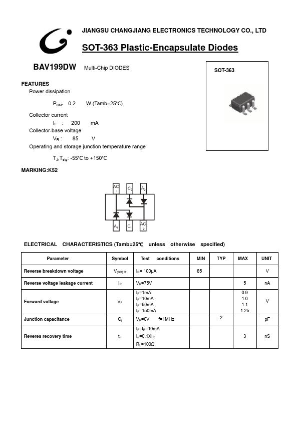 BAV199DW