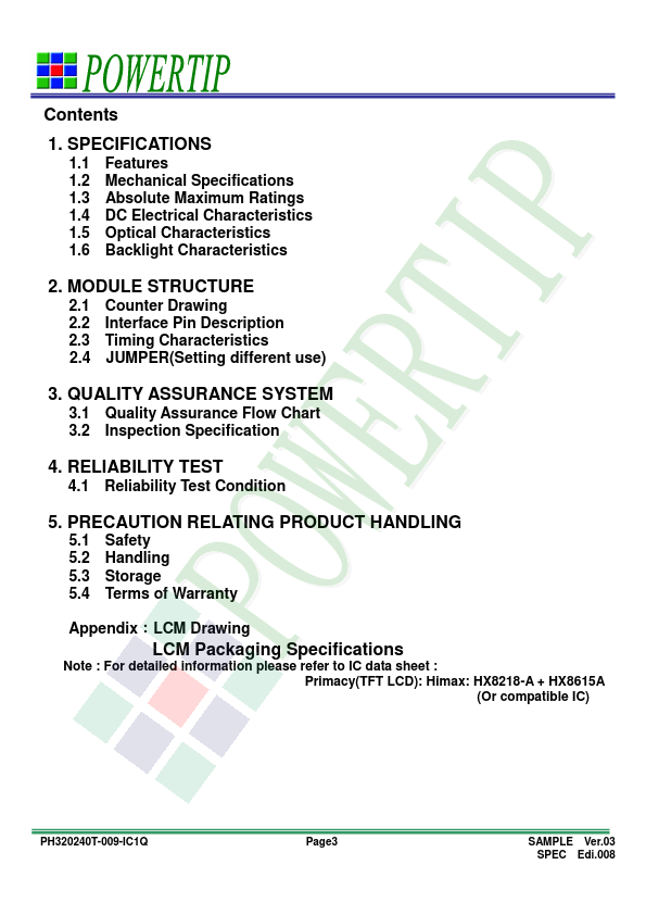 PH320240T-009-IC1Q