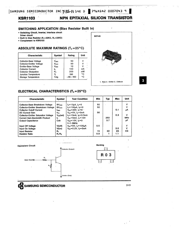 KSR1103