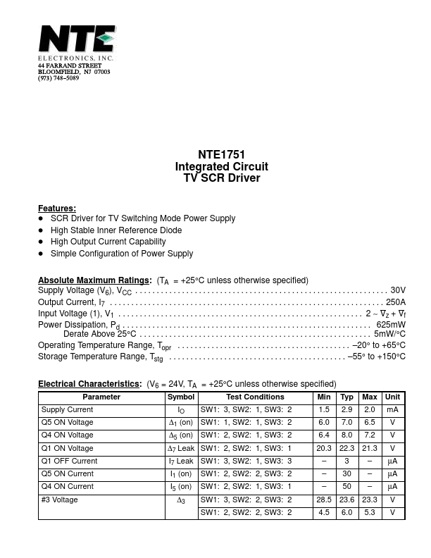 NTE1751