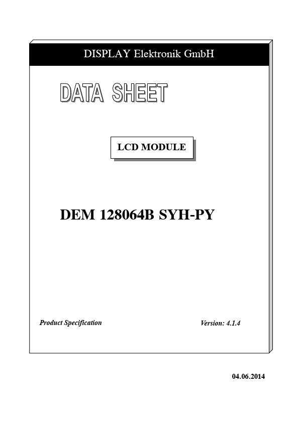 DEM128064B-SYH-PY