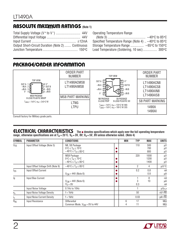 LT1490A