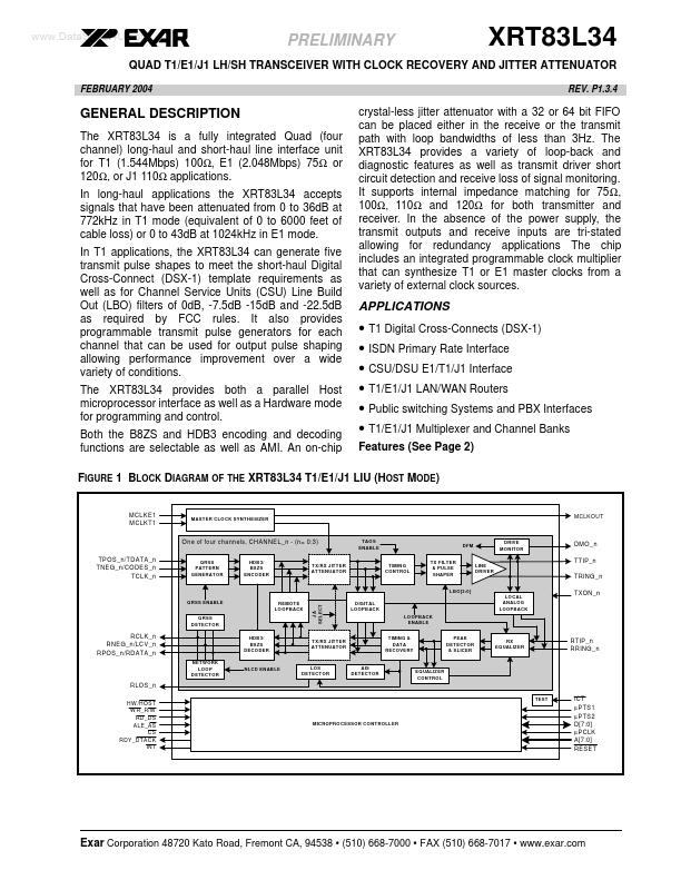 XRT83L34