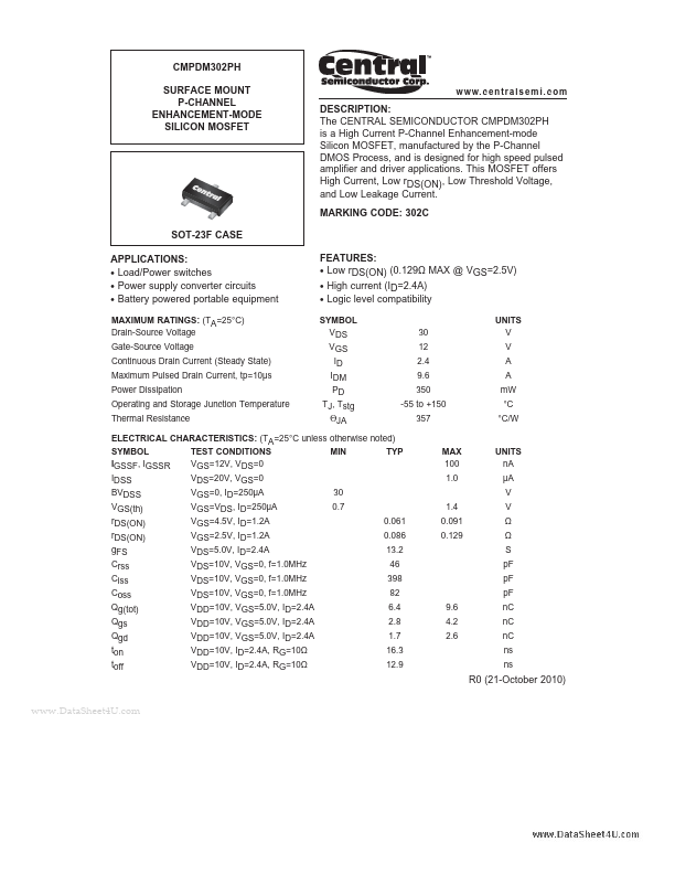 CMPDM302PH