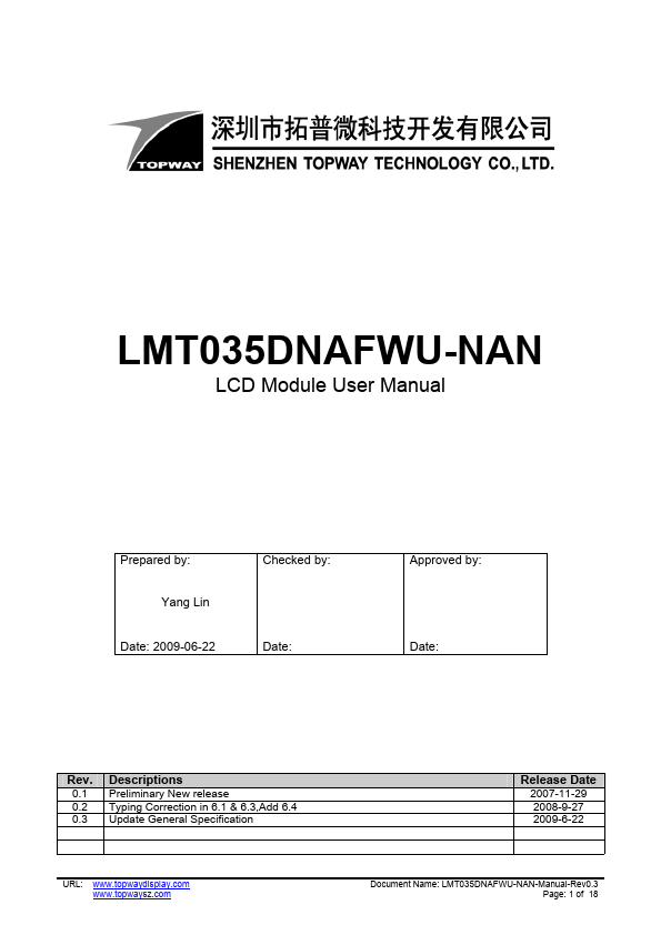 LMT035DNAFWU-NAN