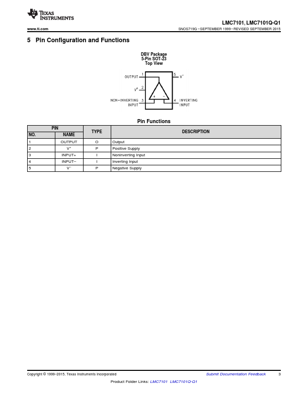 LMC7101Q-Q1