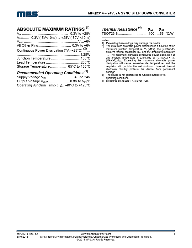datasheet Preview Page 3