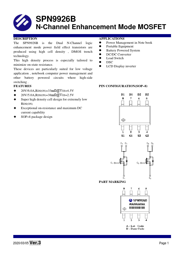 SPN9926B