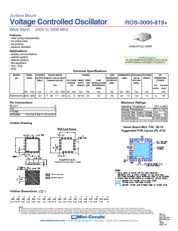 ROS-3000-819+