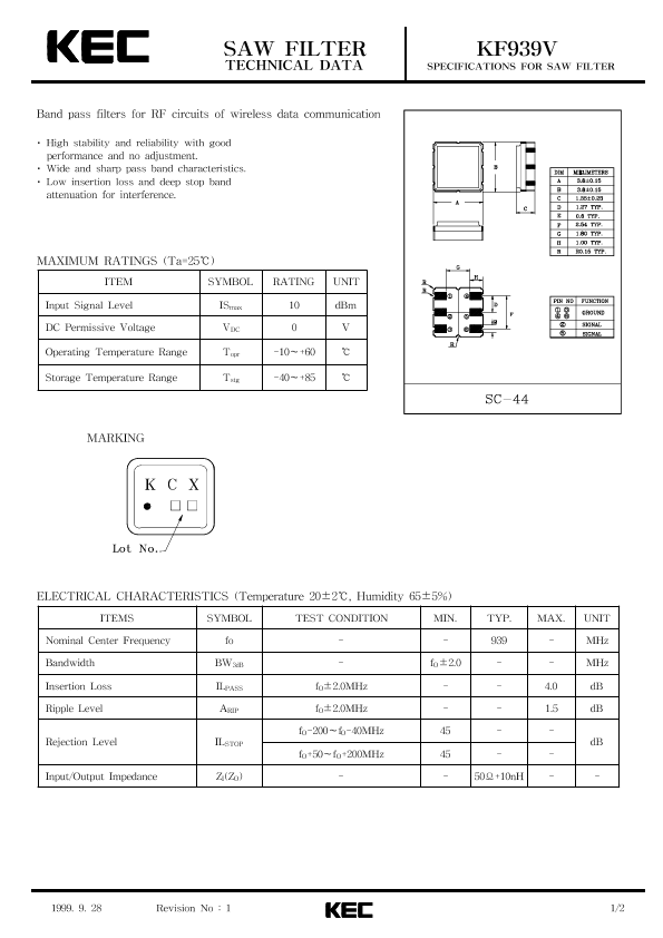 KF939V