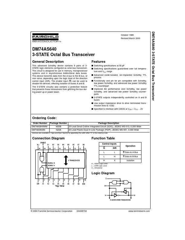 DM74AS640