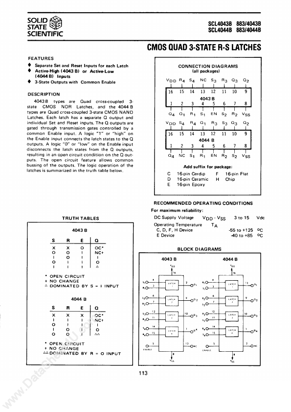 SCL4044B