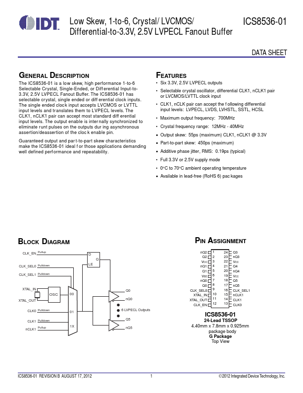 ICS8536-01