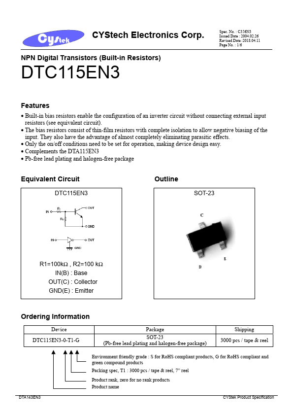 DTC115EN3