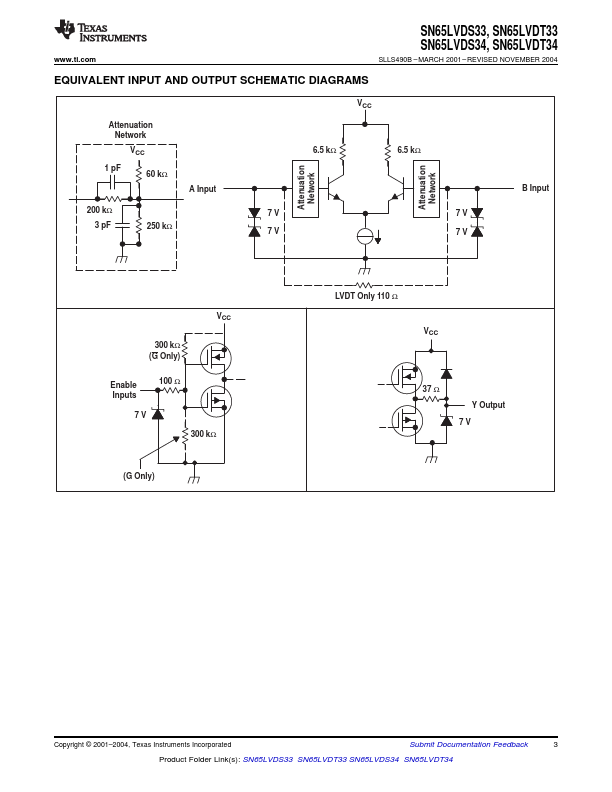 SN65LVDS34