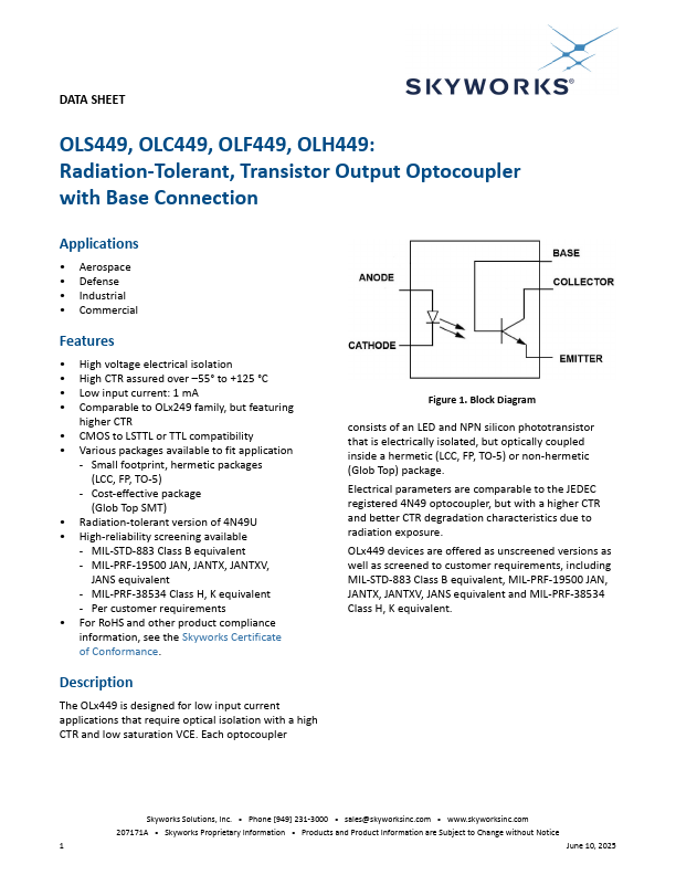 OLC449 Datasheet Preview