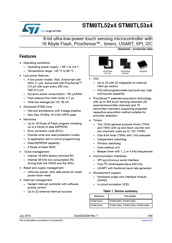 STM8TL53F4