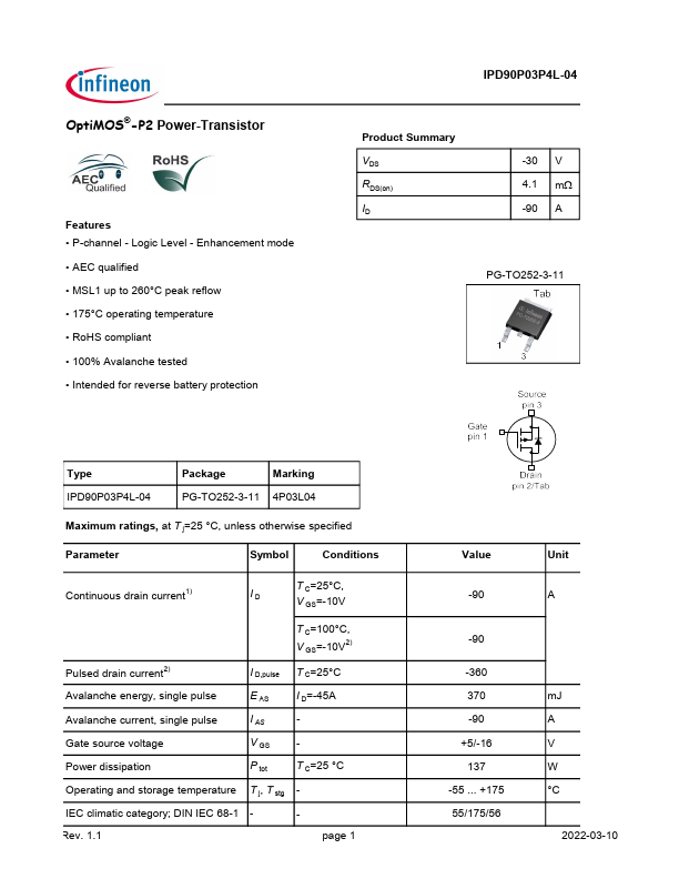 4P03L04 Datasheet Preview