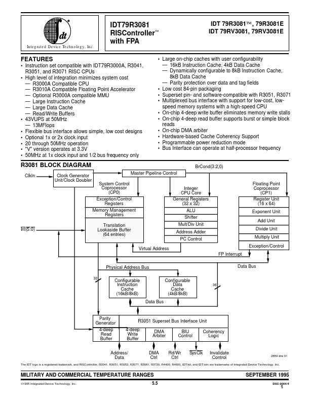 IDT79RV3081E