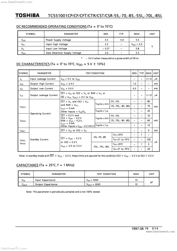 TC551001CSR-55L