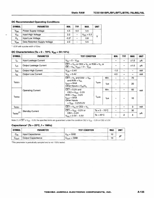 TC551001BPL-10L