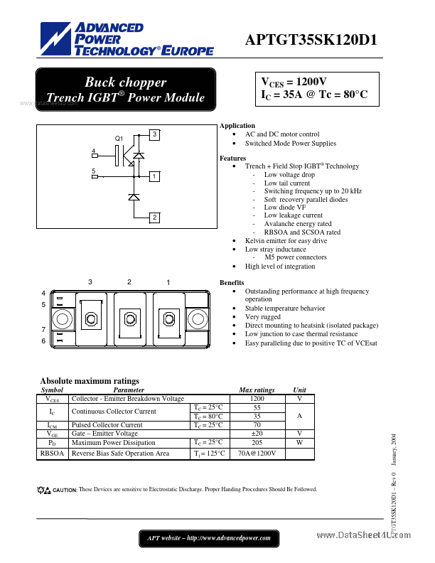 APTGT35SK120D1