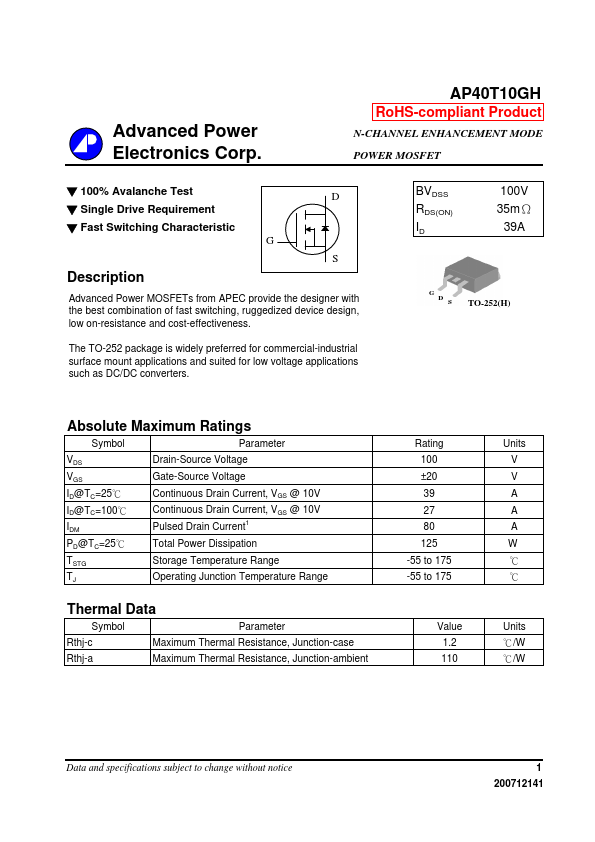 AP40T10GH