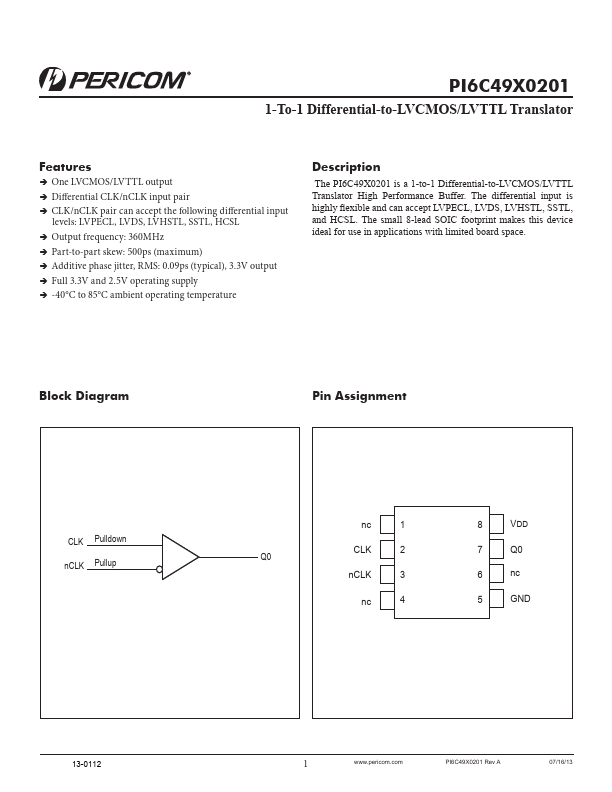 PI6C49X0201