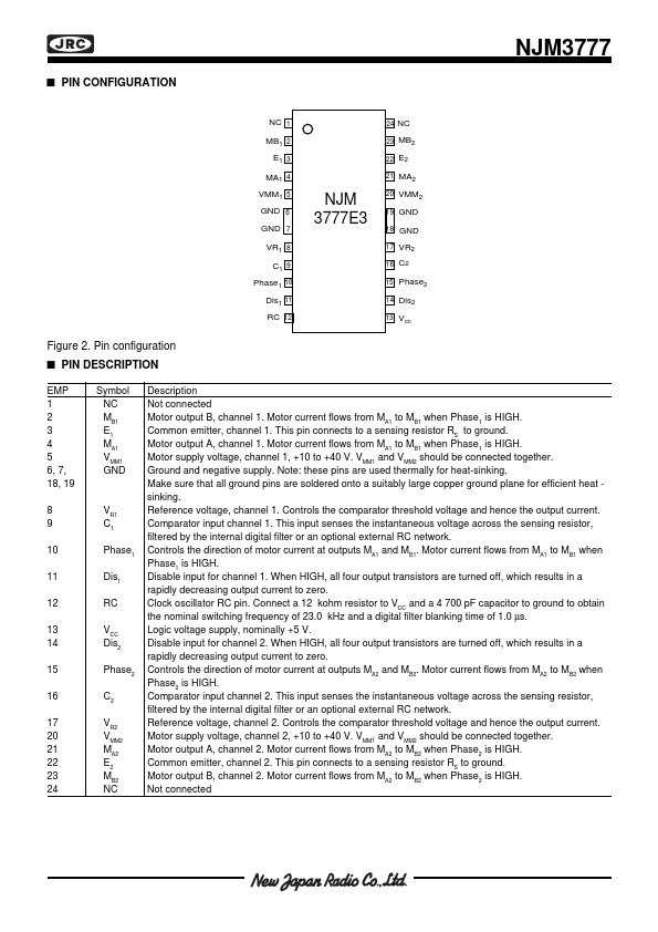 NJM3777E3