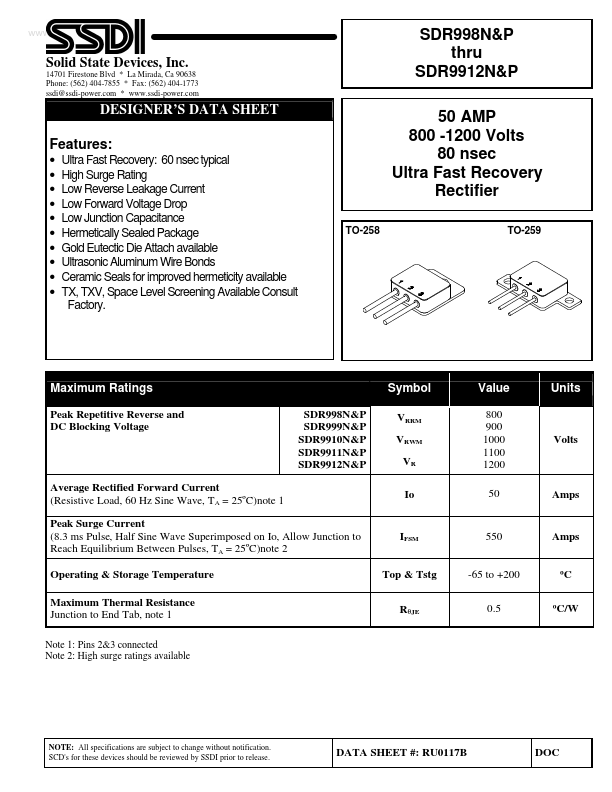 SDR9910N